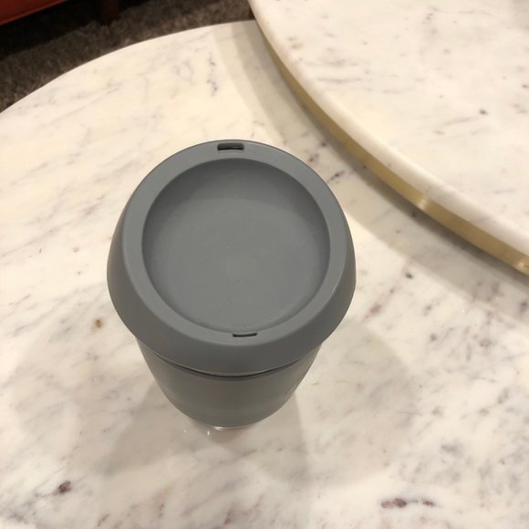 Vintage Net Zero glass with silicone lid (12 oz) - Picture 4 of 6